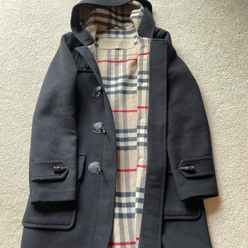 Burberry Toggle Coat Size U.S. size 4 black